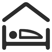 總部提供二人間的宿舍，配置空調(diào)、熱水器、基本家具等