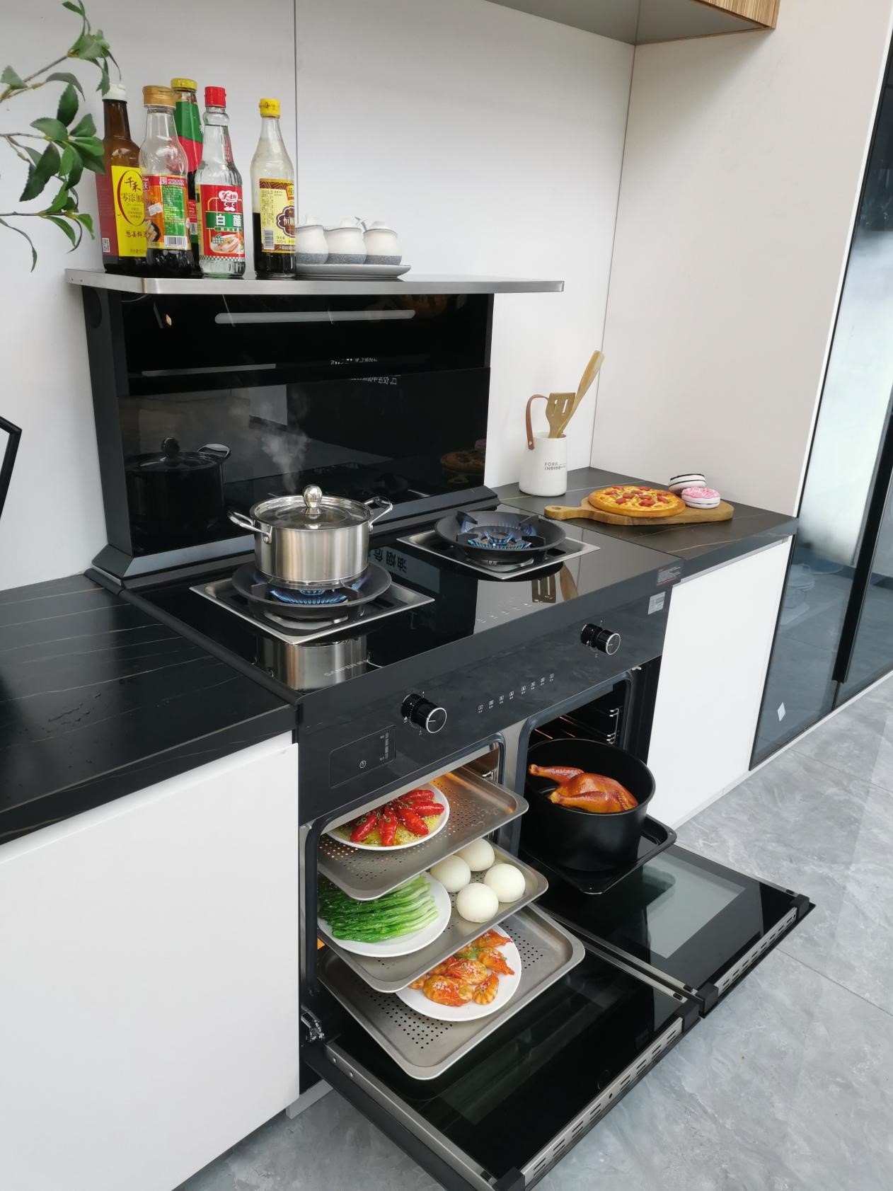小戶型如何裝修廚房？這款帥豐集成灶，巧妙利用每一寸空間