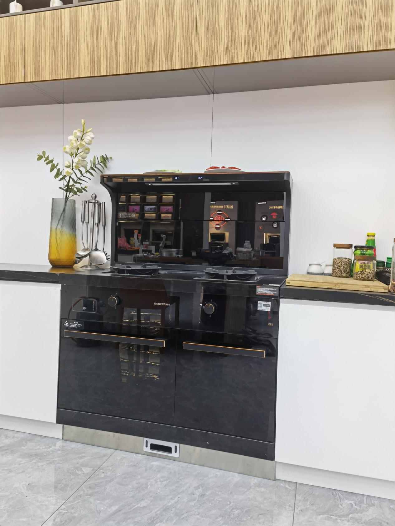 集成灶10大品牌帥豐X1雙子星Max蒸烤同步集成灶，母親節(jié)甄選好物