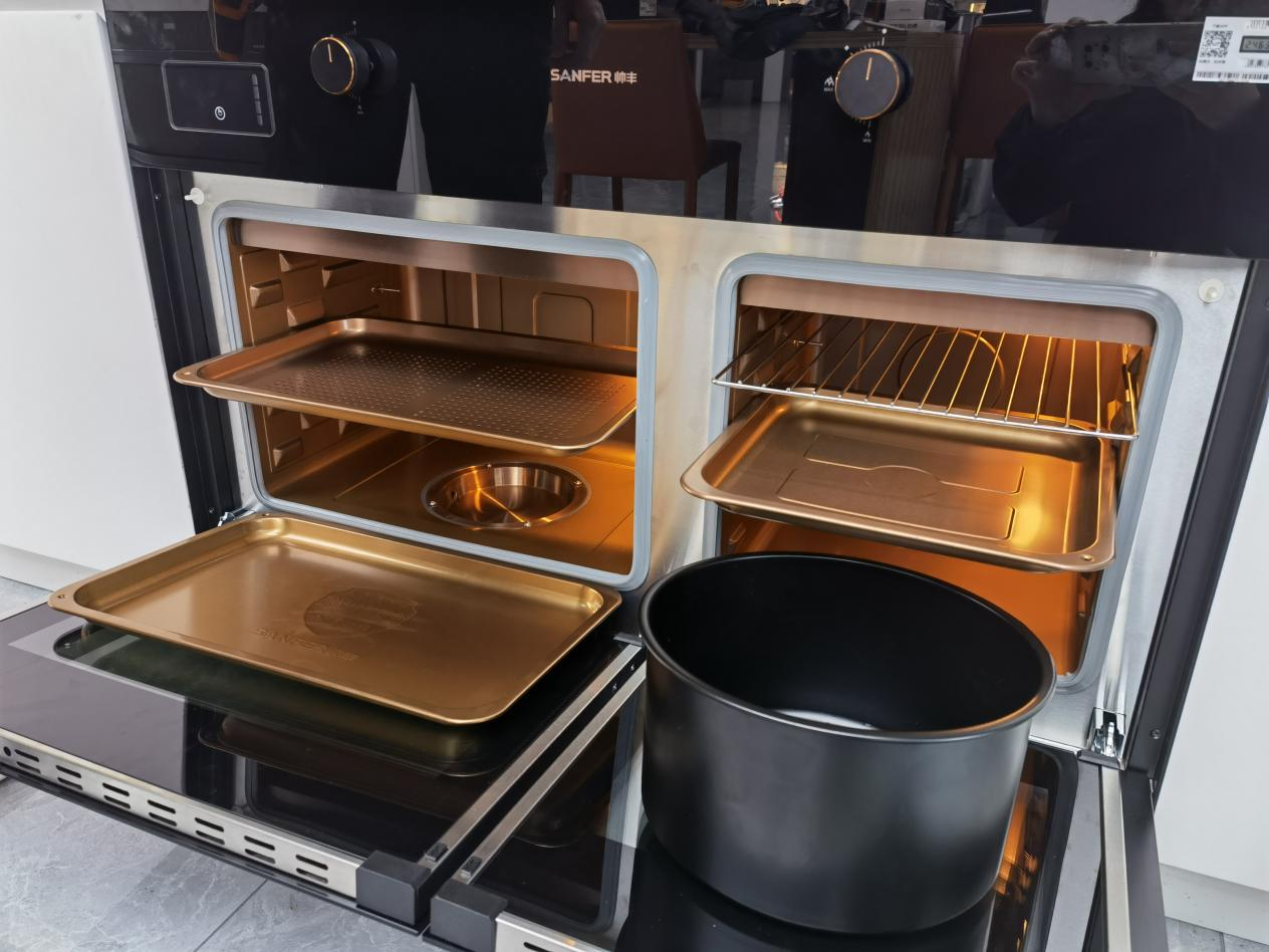 集成灶10大品牌帥豐X1雙子星Max蒸烤同步集成灶，母親節(jié)甄選好物