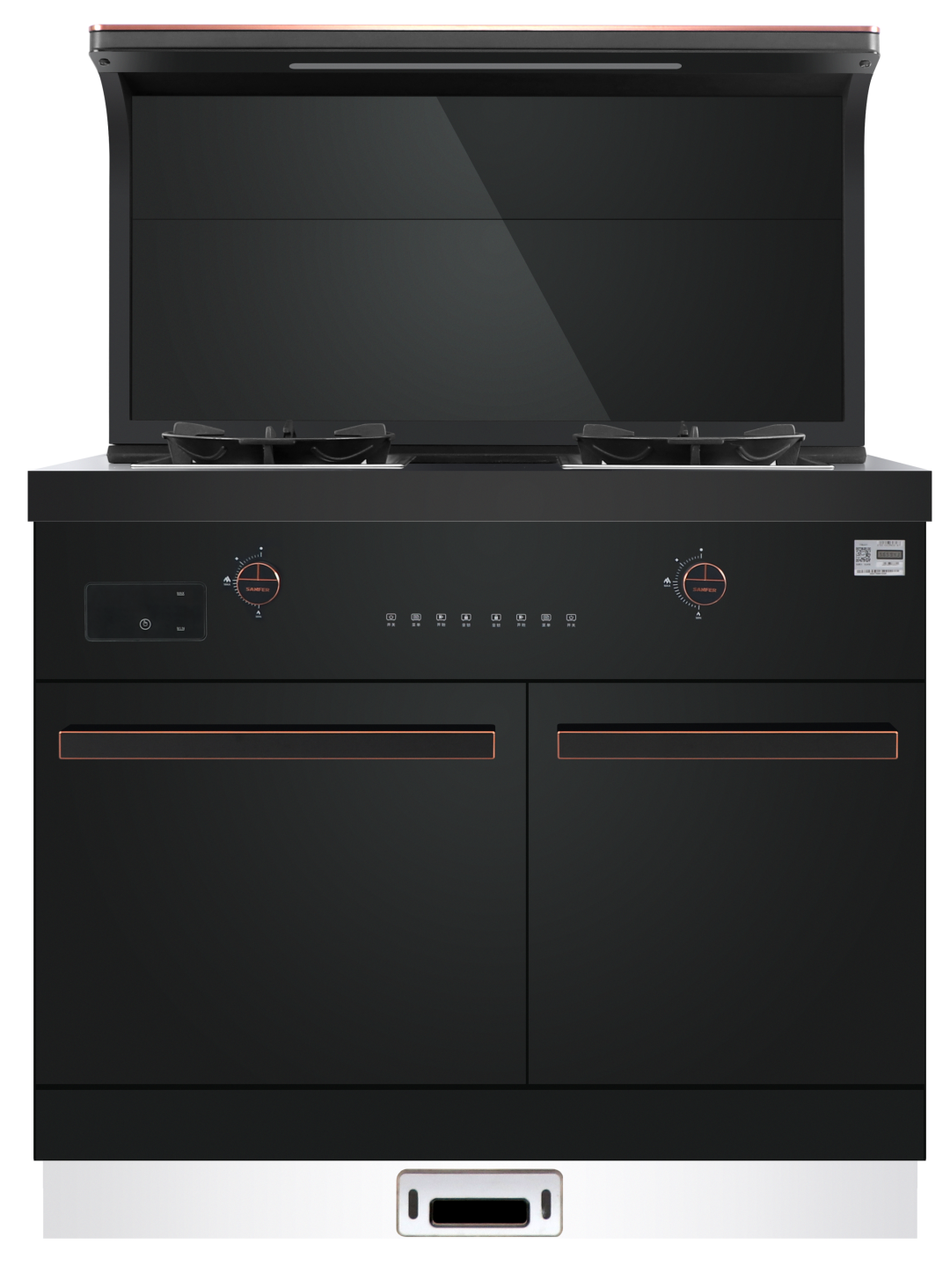 通透?jìng)€(gè)性的現(xiàn)代簡(jiǎn)約廚房，帥豐集成灶也能輕松駕馭