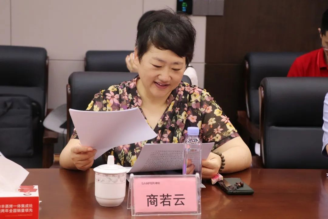 省政協(xié)領(lǐng)導(dǎo)蒞臨帥豐電器，高度肯定帥豐集成灶高質(zhì)量發(fā)展