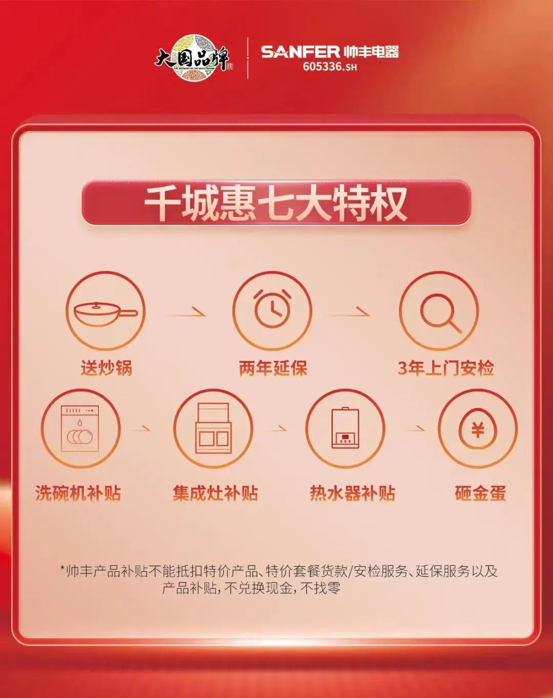 抓住這次集成灶搶購熱潮！ 帥豐電器限時送熱水器，冰箱、洗衣機！