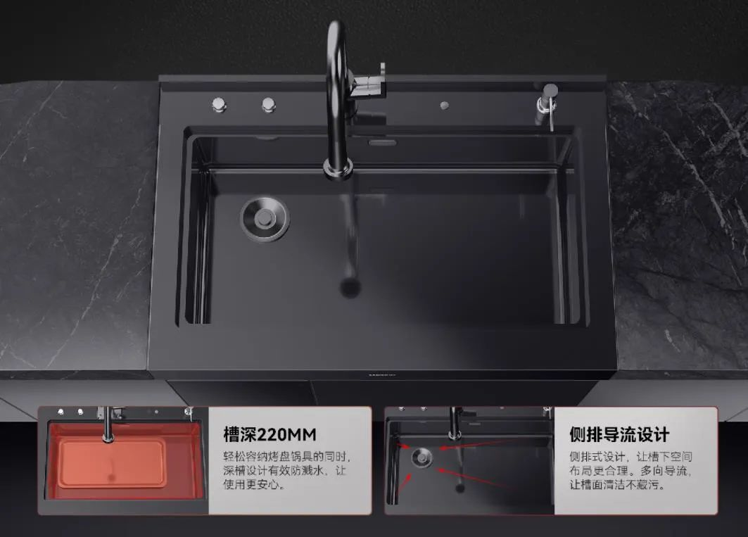 雙十一洗碗機哪個品牌好？帥豐X1洗碗機集成水槽讓你告別腰酸頸痛