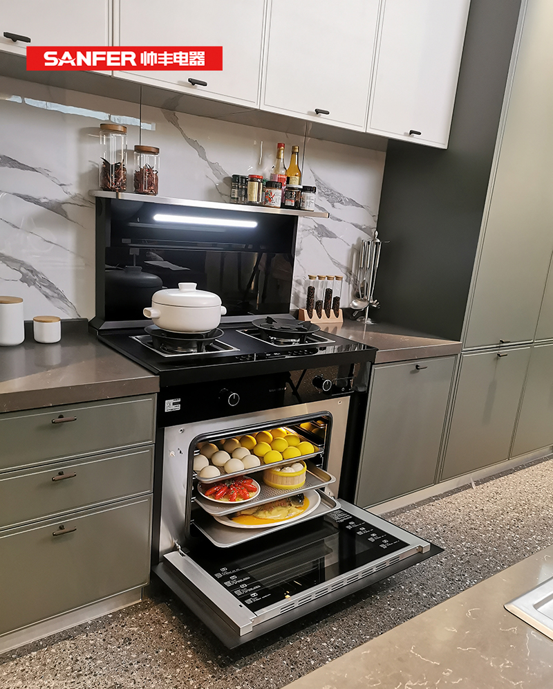 相遇煙火人間，帥豐T1-7B集成灶享受幸福廚居生活