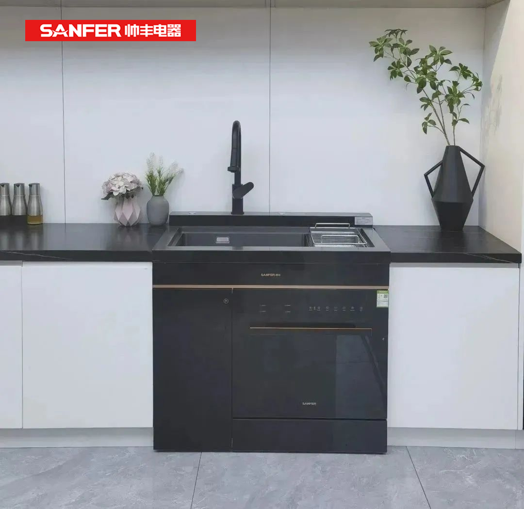 帥豐洗碗機(jī)集成水槽，給父母溫暖的陪伴！