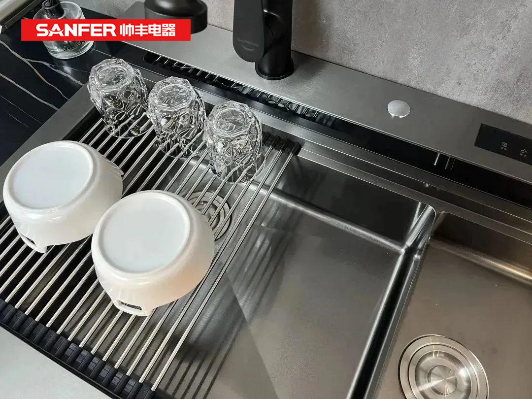 帥豐洗碗機(jī)集成水槽，給父母溫暖的陪伴！