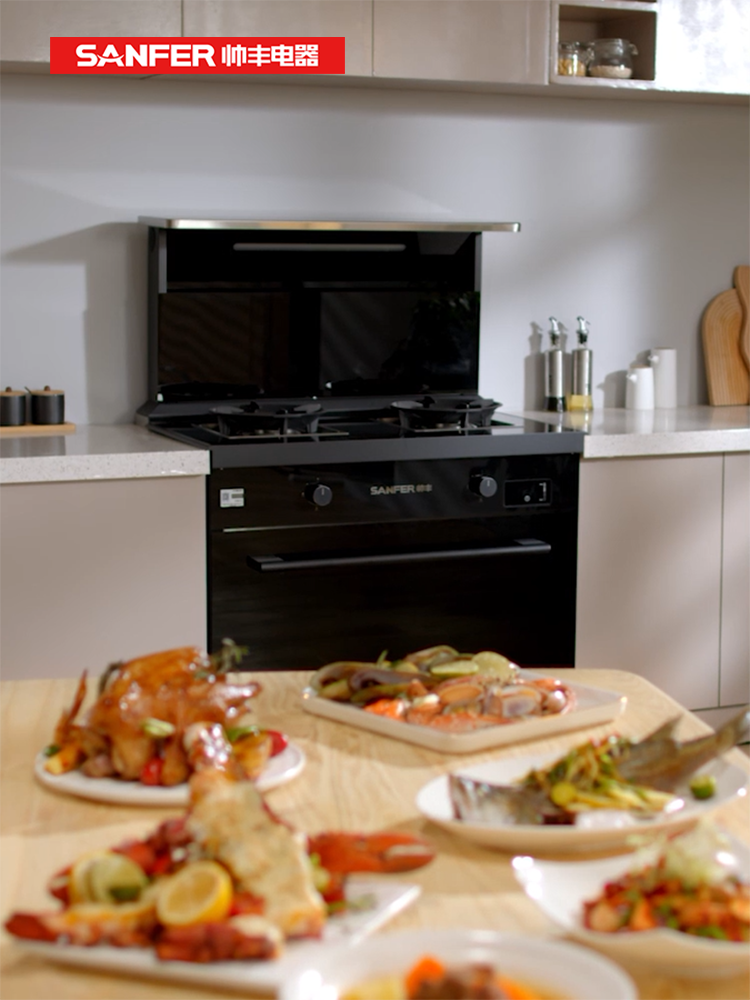 周末宅家看球？集成灶+洗碗機(jī)讓你看球美食兩不誤