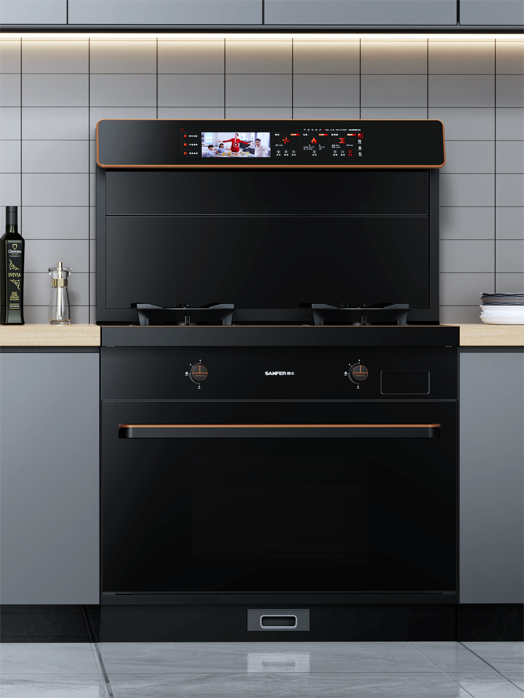 老廚房改造大變樣，帥豐集成灶+洗碗機集成水槽就是這么神！