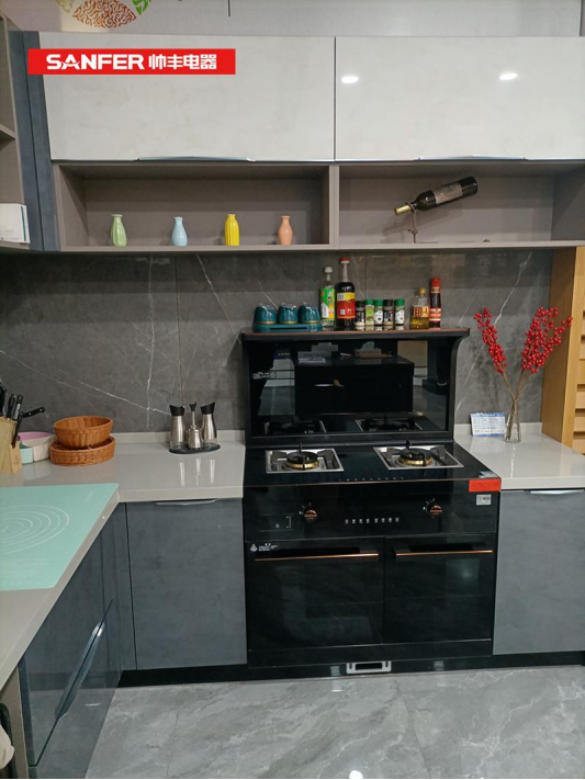 開放式廚房裝修難？集成灶這次可幫了大忙！