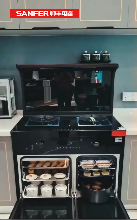 開放式廚房裝修難？集成灶這次可幫了大忙！