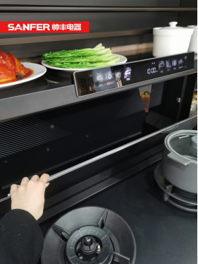小空間大容量，帥豐TJ3-8B集成灶+JS-W20集成水槽洗碗機重新定義廚房