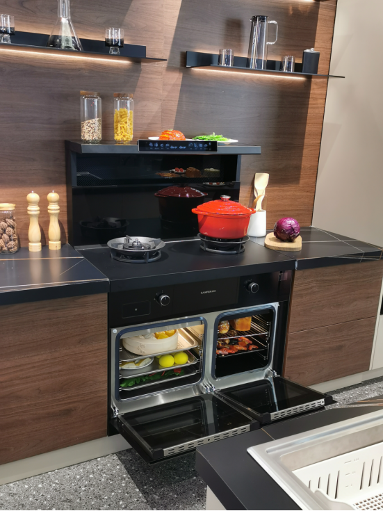 帥豐TJ3-8B蒸烤同步集成灶有顏更有實力 帥豐TJ3-8B蒸烤同步集成灶有顏更有實力