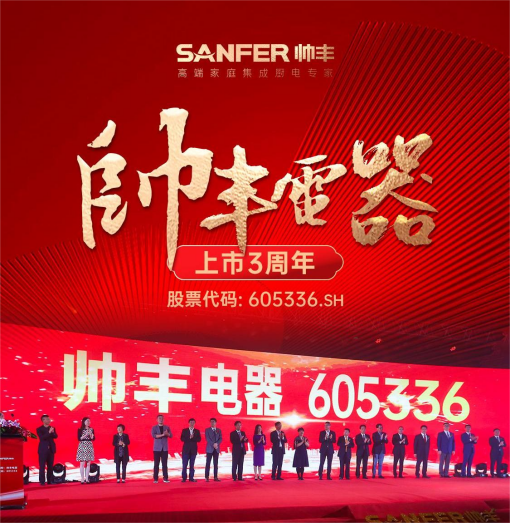 大國品牌，一路領先 | 帥豐電器A股主板上市三周年 