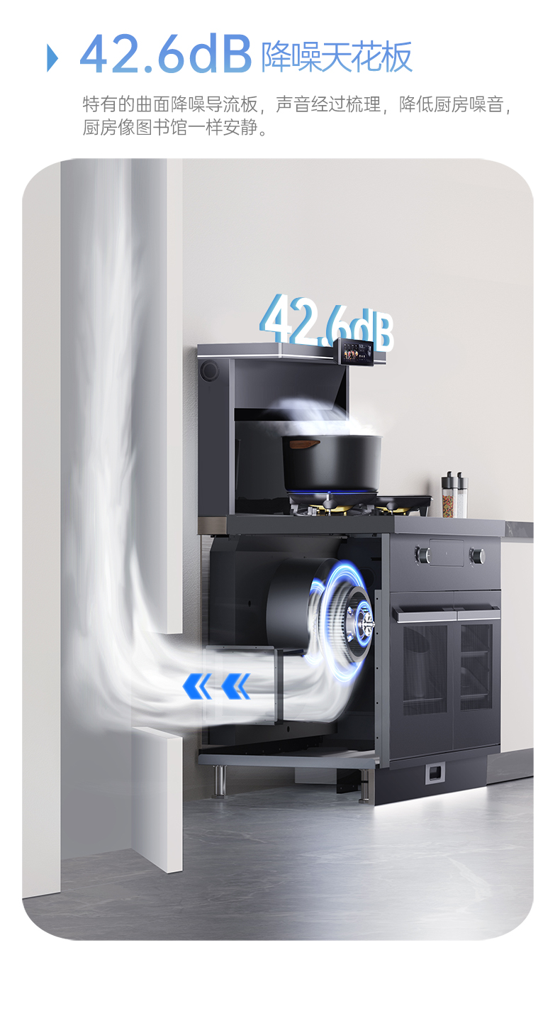 帥豐時空S7蒸烤獨立集成灶