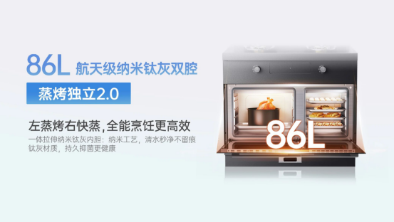 尖端性能旗艦，行業(yè)5大引領(lǐng) | 時(shí)空S7雙腔烹飪，盡在掌握