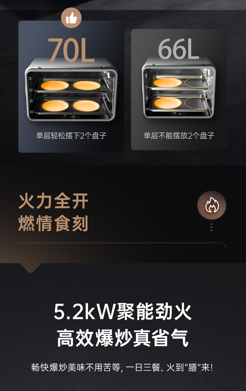 帥豐T1蒸烤一體集成灶