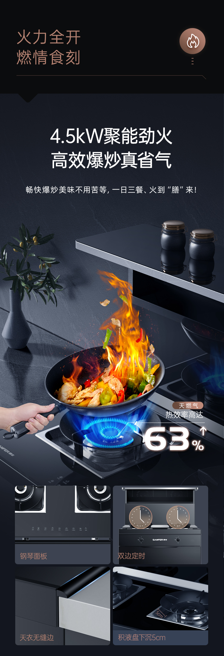 帥豐T1消毒柜款集成灶