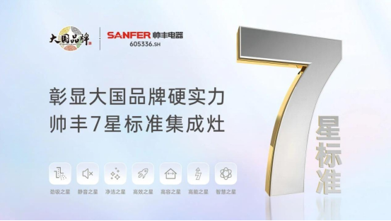 “品質(zhì)315 價格雙11”，帥豐集成灶時空S5新品上市，率先打響315促銷大戰(zhàn)！