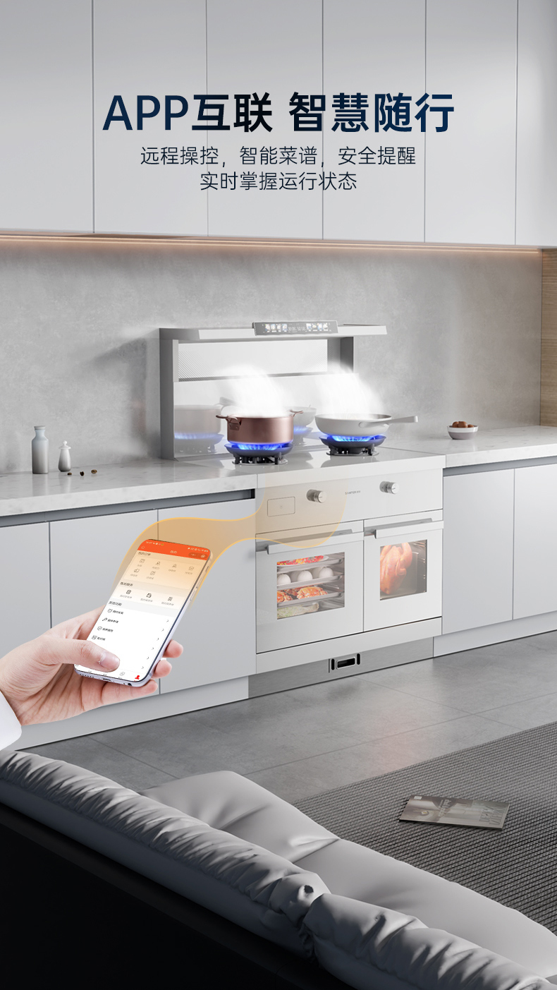 帥豐天機(jī)3蒸烤獨(dú)立（白）集成灶