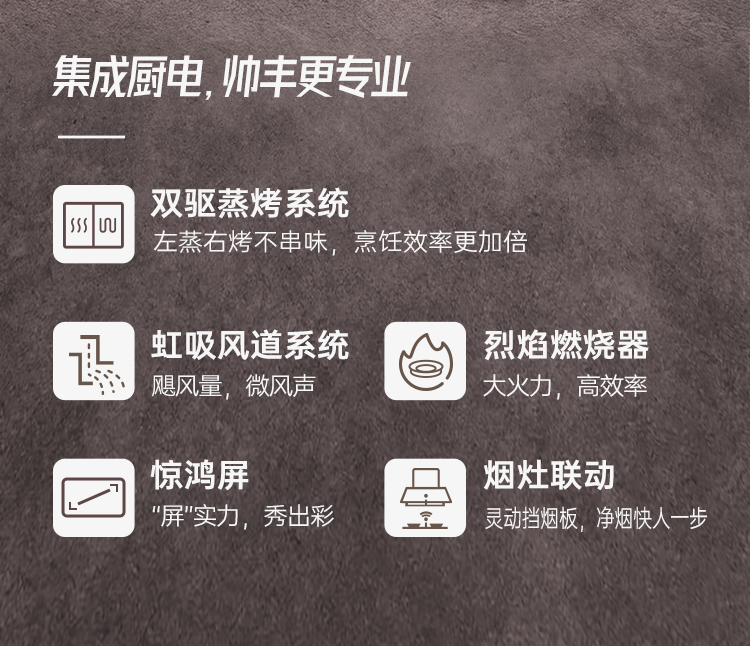 帥豐Z6 筑·夢 蒸烤獨立集成烹飪中心