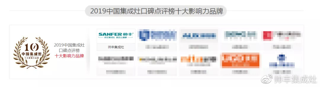 2019年多次上榜十大品牌，帥豐引領行業(yè)風向標