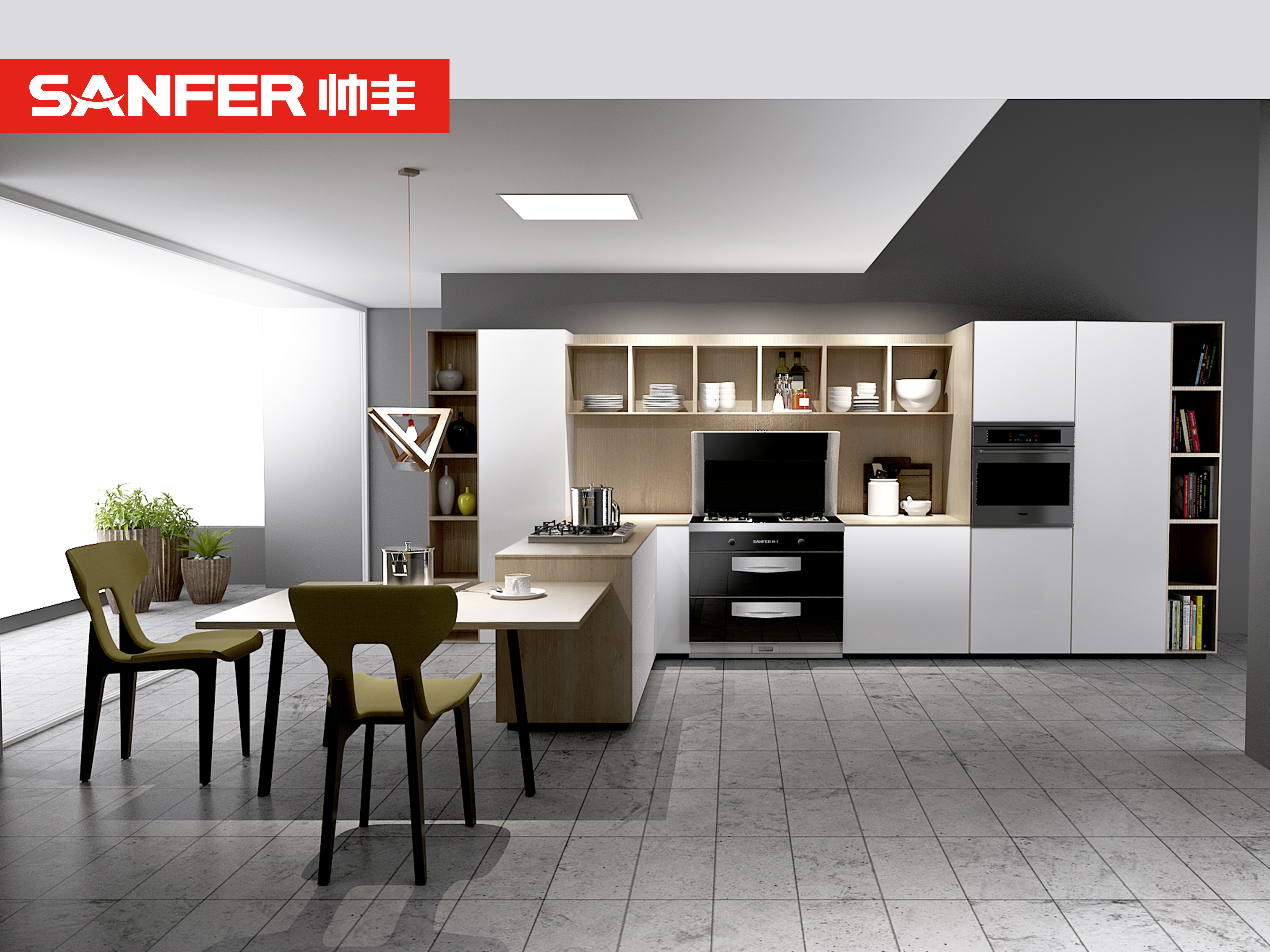 廚房想“戒煙”？讓集成灶幫你！