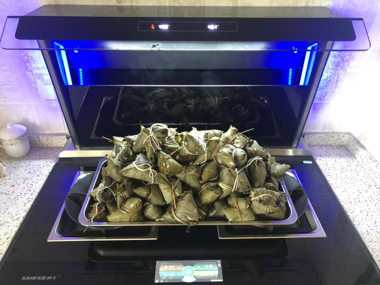 端午節(jié)快到了！今天帥豐電器就來挑戰(zhàn)一下，煮100個(gè)粽子需要多久？