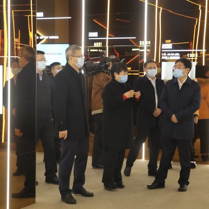 行業(yè)標(biāo)桿，彰顯豐采|紹興市委副書記、代市長施惠芳一行蒞臨帥豐調(diào)研指導(dǎo)！